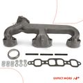 Left Exhaust Manifold with Gasket for Chevy P30 96-99 GMC P3500 Isuzu Workhorse