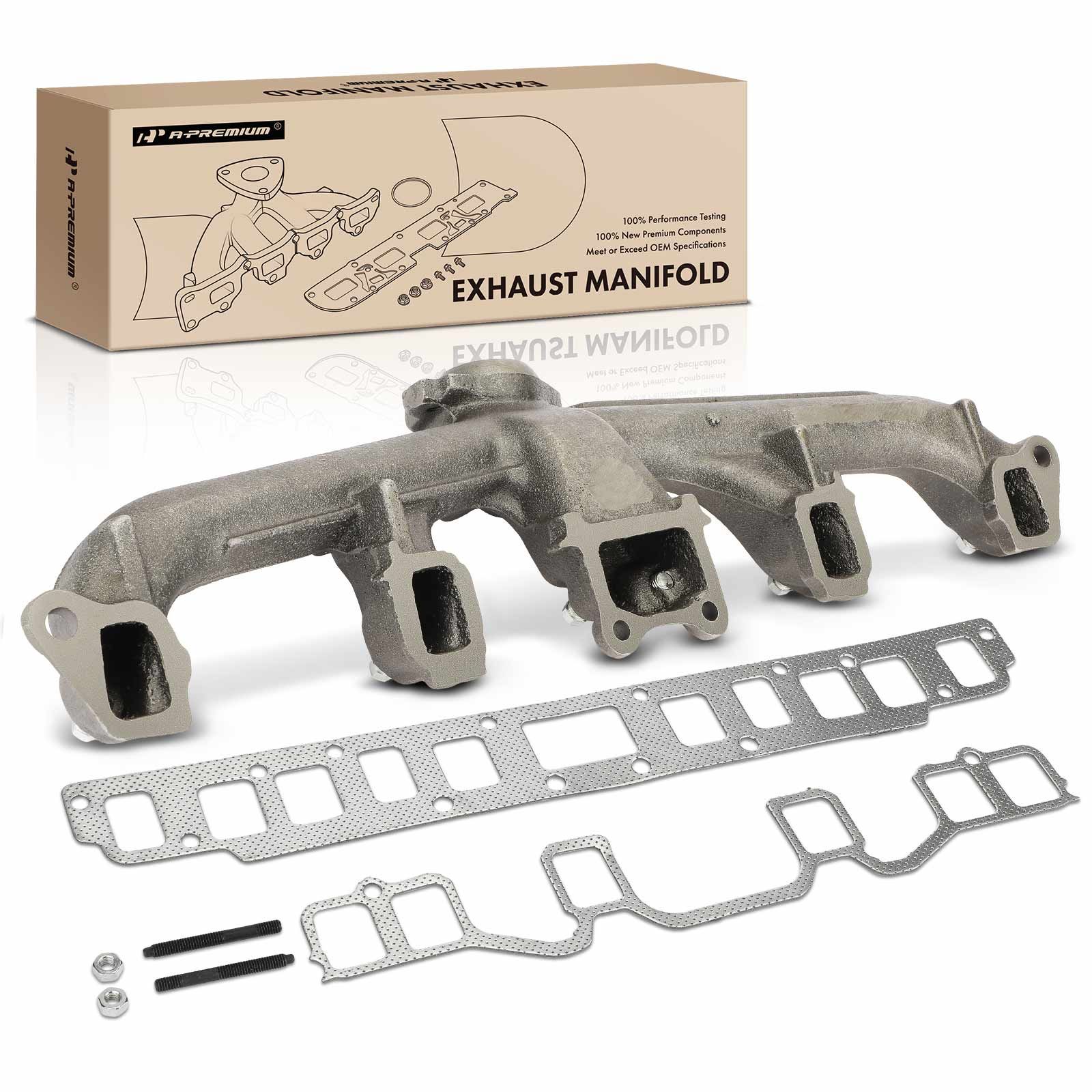 Exhaust Manifold with Gasket for 1981 Jeep CJ7 4.2L l6