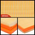 2 Pcs Engine Air Filter for Mercedes-Benz W204 W205 C63 AMG E63 SL63 6.3L