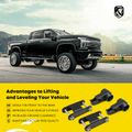 1-inch to 3-inch Front & 2-inch Rear Leveling Lift Kit for 2011 GMC Canyon