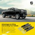 2-inch to 3-inch Rear Leveling Lift Kit for 2018 GMC Canyon