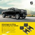 2.5-inch Front & 2-inch Rear Leveling Lift Kit for 2018 GMC Canyon