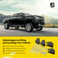 3-inch Front & Rear Leveling Lift Kit for 2017-2019 Polaris Ranger Crew XP 900