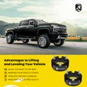 3-inch Front Leveling Lift Kit for Toyota Tundra 2000-2006 RWD 4WD