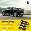 3-inch Front & 2-inch Rear Leveling Lift Kit for Toyota Tundra 2000-2006 RWD 4WD