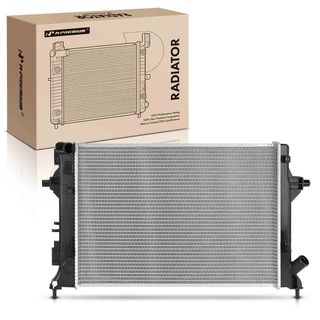 Aluminum Radiator without Oil Cooler for Hyundai Veloster 2019-2021 Kia Soul 2.0L