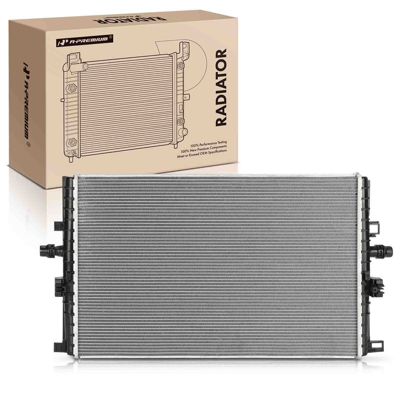 Battery Coolant Aluminum Radiator without Oil Cooler for 2021 Tesla Y