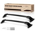 Black Aluminum Alloy Roof Rack Cross Bars for 2022 GMC Acadia