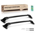 Black Aluminum Alloy Roof Rack Cross Bars for 2022 GMC Acadia