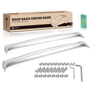 Silver Aluminum Alloy Roof Rack Cross Bars for INFINITI QX56 11-13 QX80 14-23