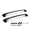 Black Aluminum Alloy Roof Rack Cross Bars for 2022 Mitsubishi Outlander