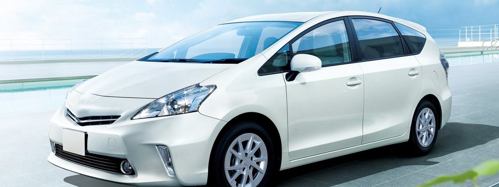 the exterior of Toyota Prius C