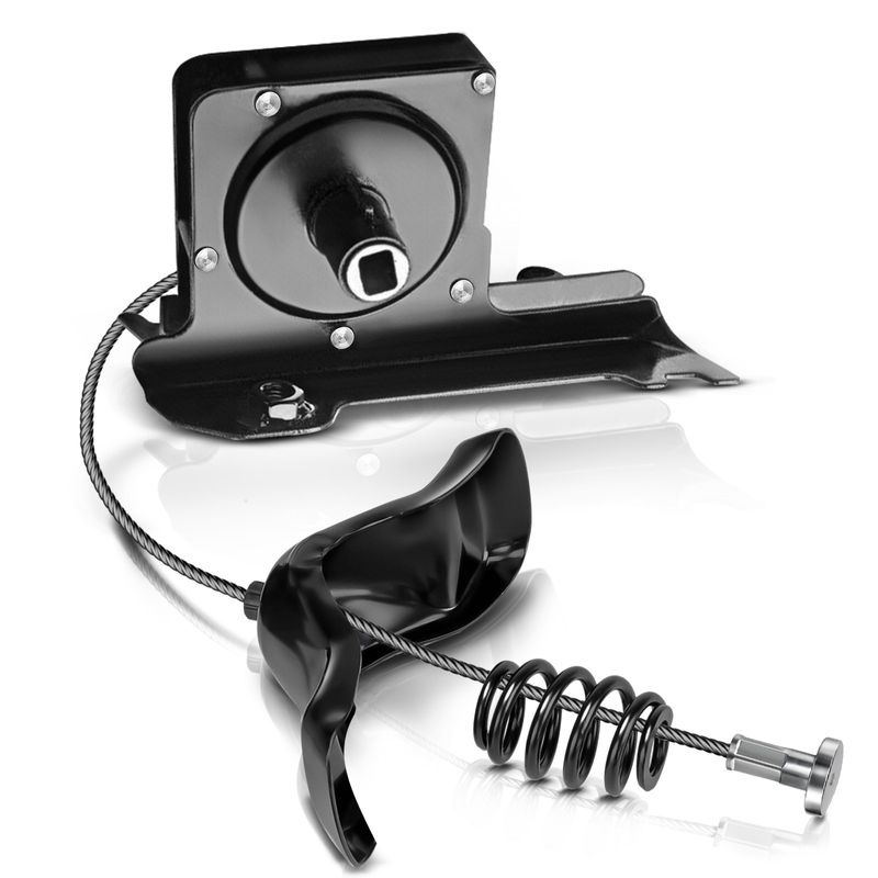 Spare Tire Hoist Spare Tire Winch Carrier Assembly for 1999-2007 Ford F250 F350 Super Duty F450 F550 Replaces 924-528, 924528, 6C3Z1A131AA, 2C3Z1A131AA, F81Z1A131AF, XC3Z1A131DA, YC3Z1A131AA