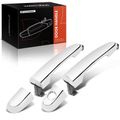 2 Pcs Front Chrome Exterior Door Handle for 2012 Kia Sorento