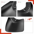 4 Pcs Front & Rear Mud Flaps Splash Guards for 1992 Chevrolet C2500