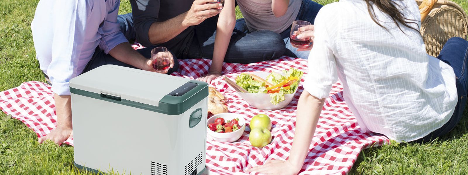 Choose a car fridge with temperature range and precise control.