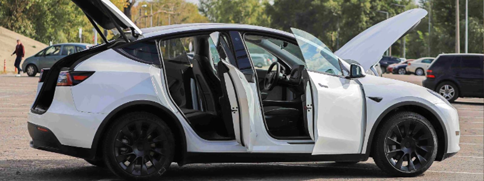 Tesla Model Y side view