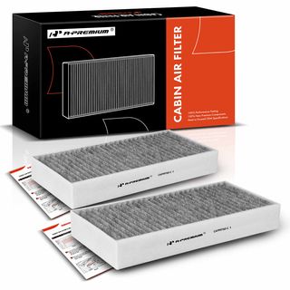 2 Pcs Activated Carbon Cabin Air Filter for BMW 228i xDrive Gran Coupe i3s X1 Mini