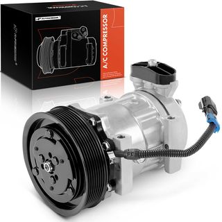 AC Compressor with Clutch & Pulley for Freightliner Cascadia 2008-2010