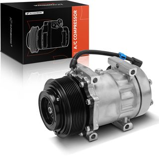 AC Compressor with Clutch for Freightliner Cascadia 2008-2009 M2 106 2008-2010