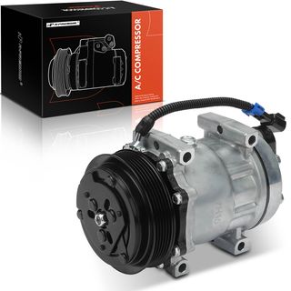 AC Compressor with Clutch for Freightliner Century Class Classic Columbia FC70