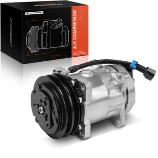 AC Compressor with Clutch for Freightliner B2 FB65 FC70 FL50 FLD132 M2 100 S2C