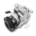 AC Compressor with Clutch & Pulley for Kia Spectra Spectra5 2007-2009 L4 2.0L