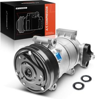 AC Compressor with Clutch for Chevy K1500 2500 3500 P30 96-99 GMC C1500 2500