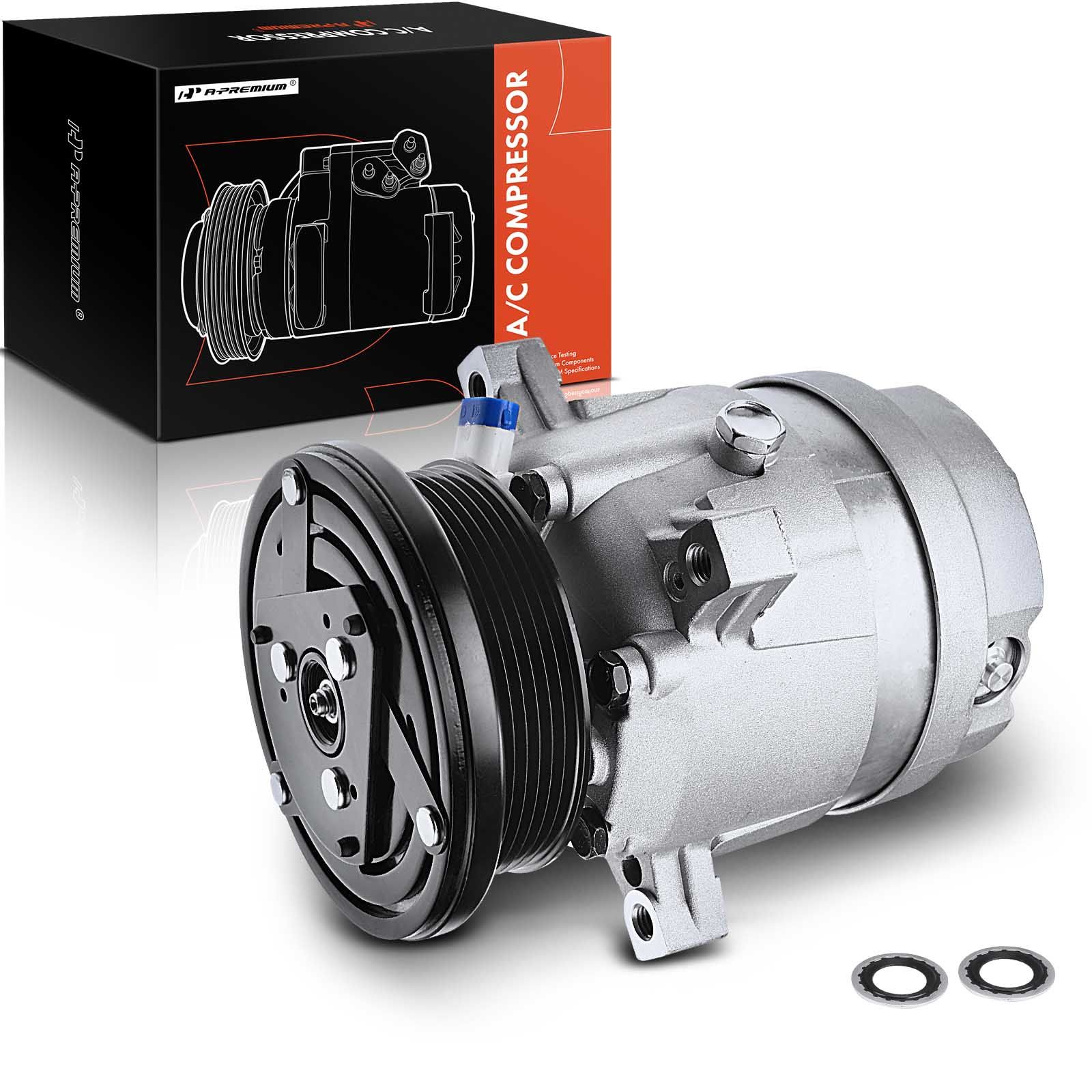 AC Compressor with Clutch & Pulley for 1996 Chevrolet Monte Carlo