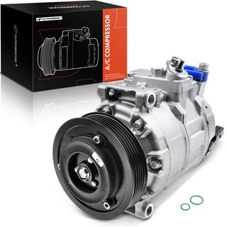 AC Compressor with Clutch & Pulley for Audi A3 A4 Volkswagen Bora CC Eos Golf