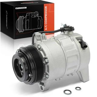 AC Compressor with Clutch for Chevy Traverse 13-21 GMC Acadia Buick Enclave 3.6L