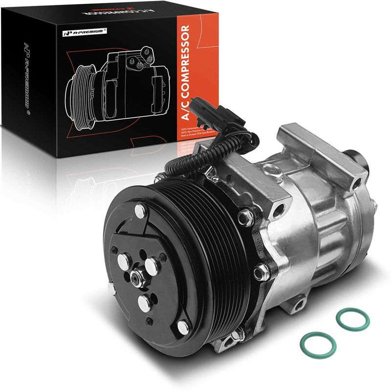 AC Compressor with Clutch & Pulley for Dodge Ram 2500 Ram 3500 Ram 4000 ...