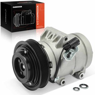 AC Compressor with Clutch & Pulley for Ford Fusion 2006-2012 Lincoln MKZ Mercury