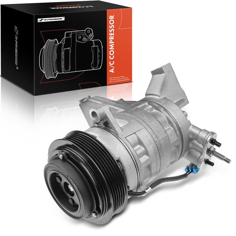 AC Compressor With Clutch For Chevrolet Equinox GMC Terrain 2018-2021 1.5L L4 – OE Quality