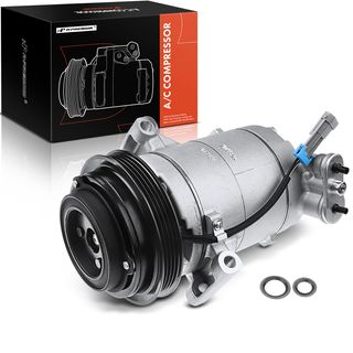 AC Compressor with Clutch & Pulley for Chevrolet Camaro 2010-2015 V8 6.2L