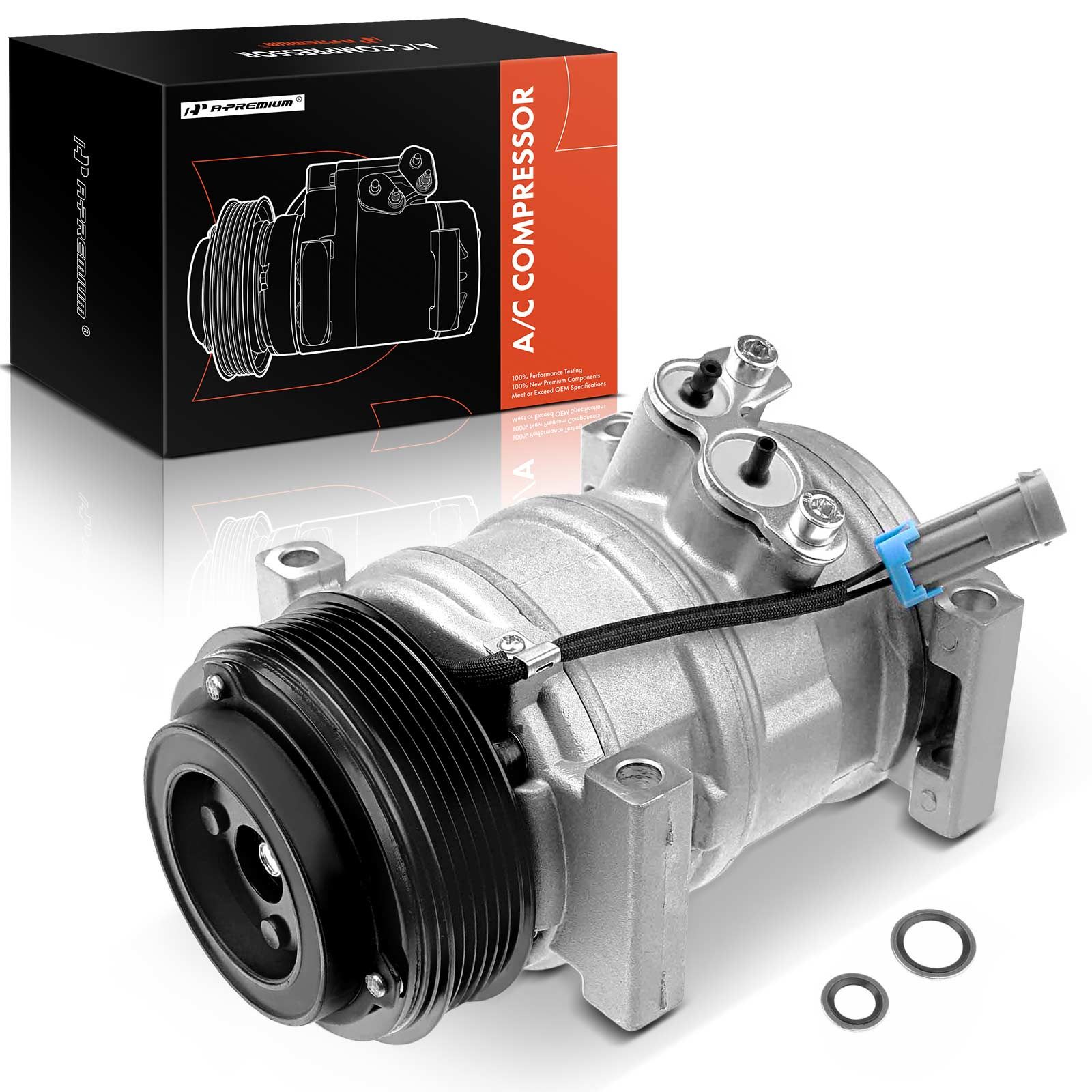 A-Premium AC compressor for 2010 Chevrolet Silverado 3500 HD