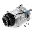 AC Compressor with Clutch for 2010 Chevrolet Silverado 3500 HD