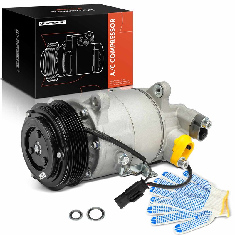 AC Compressor with Pulley & Clutch for BMW X1 X2 Mini Cooper Clubman Cooper Countryman