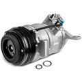 AC Compressor with 2 Mounting Holes with Clutch & Pulley for 2010 GMC Savana 1500