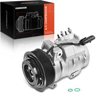 AC Compressor with Clutch & Pulley for Dodge Ram 2500 3500 2010 Ram 2500 3500