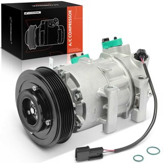 AC Compressor with Clutch & Pulley for Hyundai Accent Kia Rio 12-17 L4 1.6L