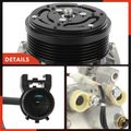 Car AC compressor 2008 Mitsubishi Eclipse 3.8L V6