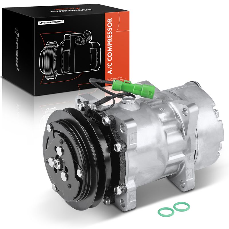 A-Premium AC compressor for 1994 Jaguar Vanden Plas 4.0L l6