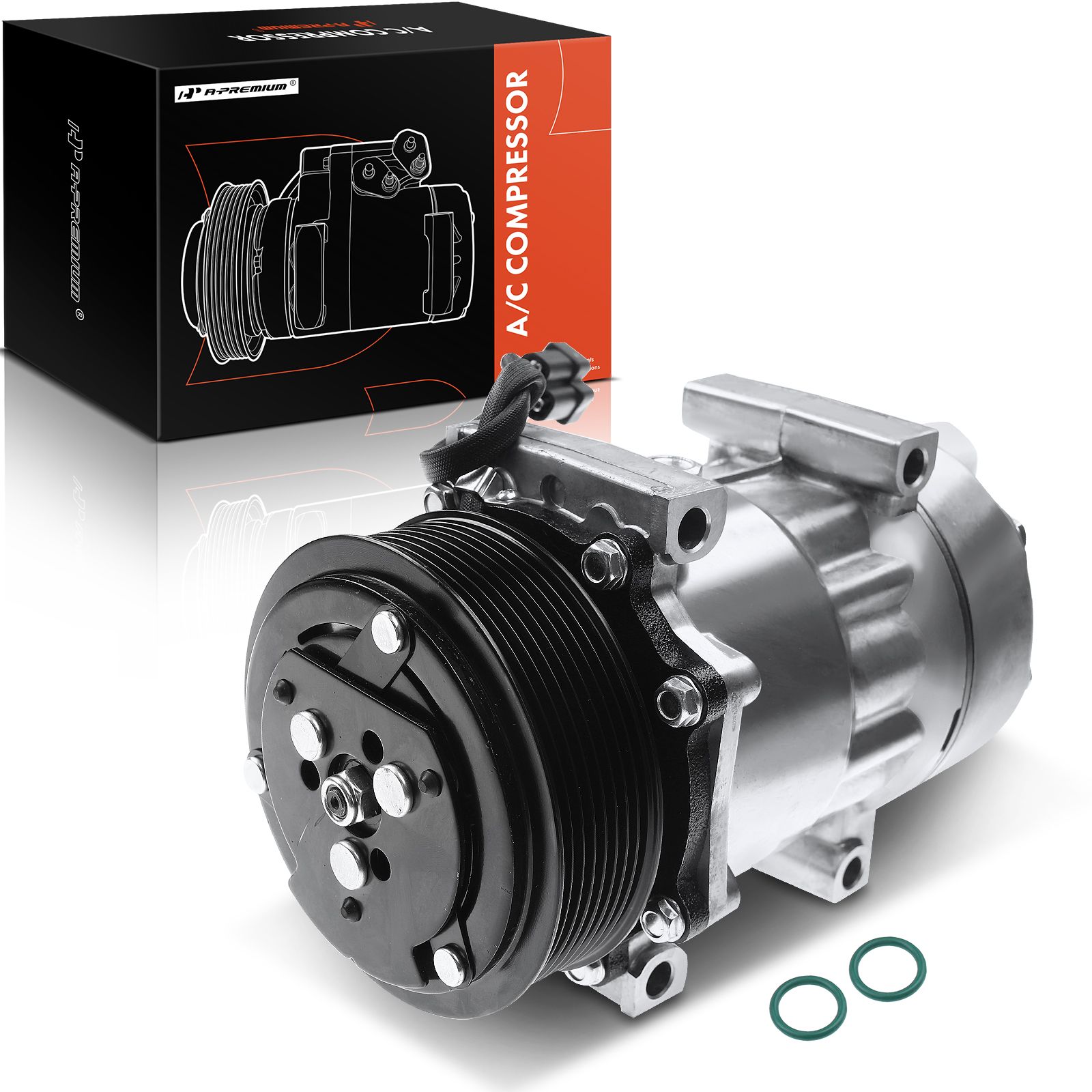 A-Premium AC compressor for 1990 Dodge D250 5.9L l6