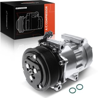 AC Compressor with Clutch & Pulley for Dodge D250 D350 W250 W350 1990-1993