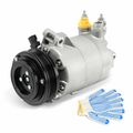 AC Compressor with Pulley for Ford Escape 2013-2018 Focus 2016-2018 L4 2.0L 2.3L 2.5L