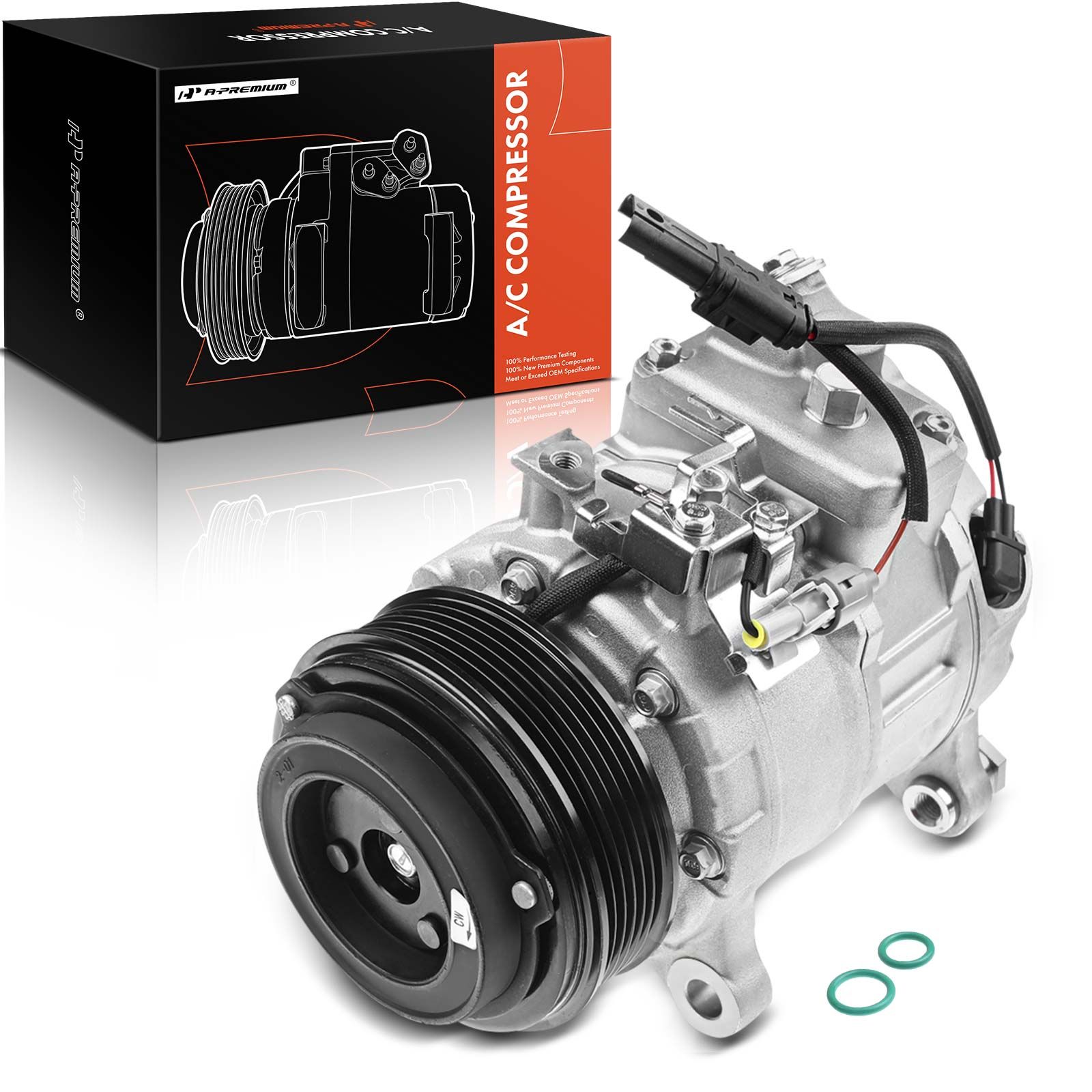 AC Compressor with Clutch & Pulley for BMW 320i 328i 528i X5 F30 F31 ...