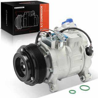 AC Compressor with Clutch & Pulley for BMW 320i 328i 528i X5 F30 F31 F33 F10