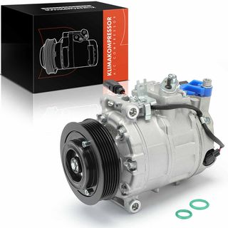 AC Compressor with Clutch & Pulley for Audi A4 VW Jetta Tiguan Golf Eos Beetle