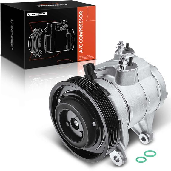 AC Compressor with Clutch & Pulley for Dodge Nitro 2009-2011 Jeep Liberty 09-12